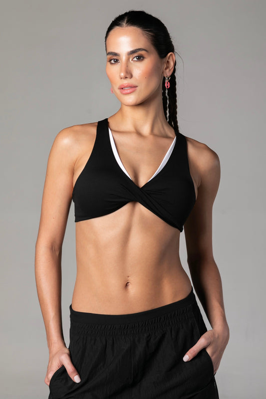 THE SAVANNAH TOP - BLACK