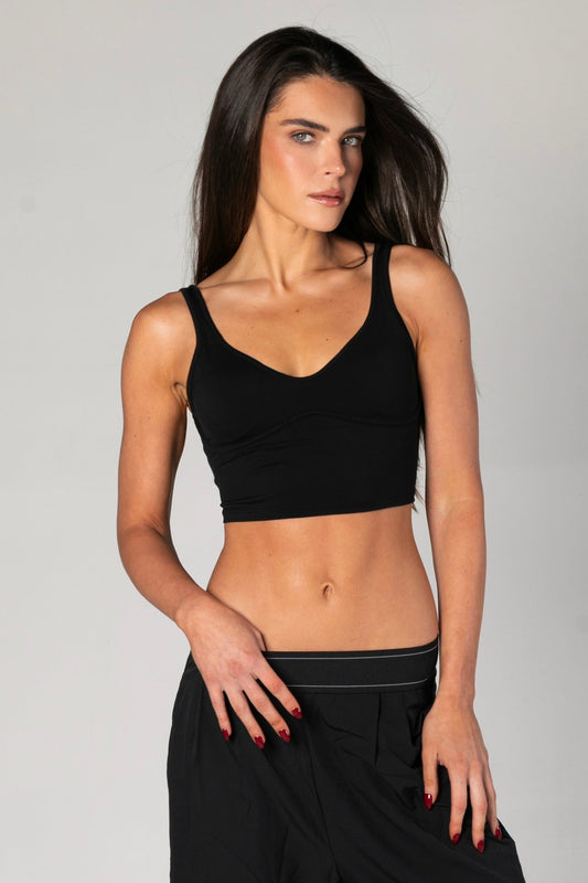 THE KATE TOP - BLACK