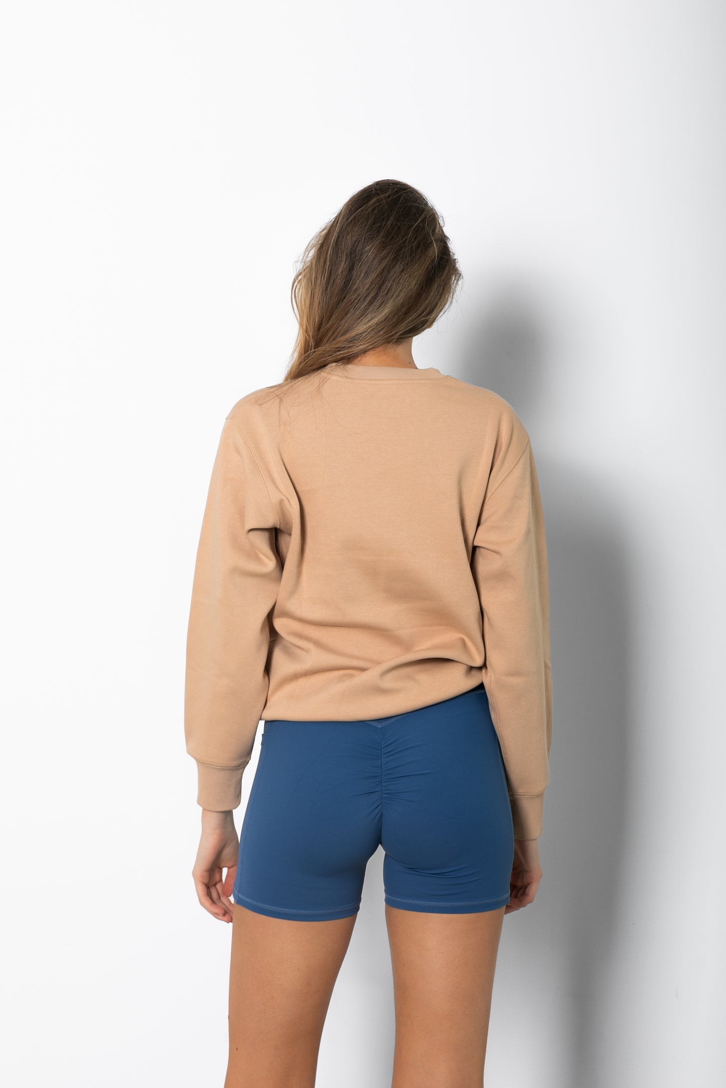 THE SOCIAL CREW NECK SWEATER / BEIGE