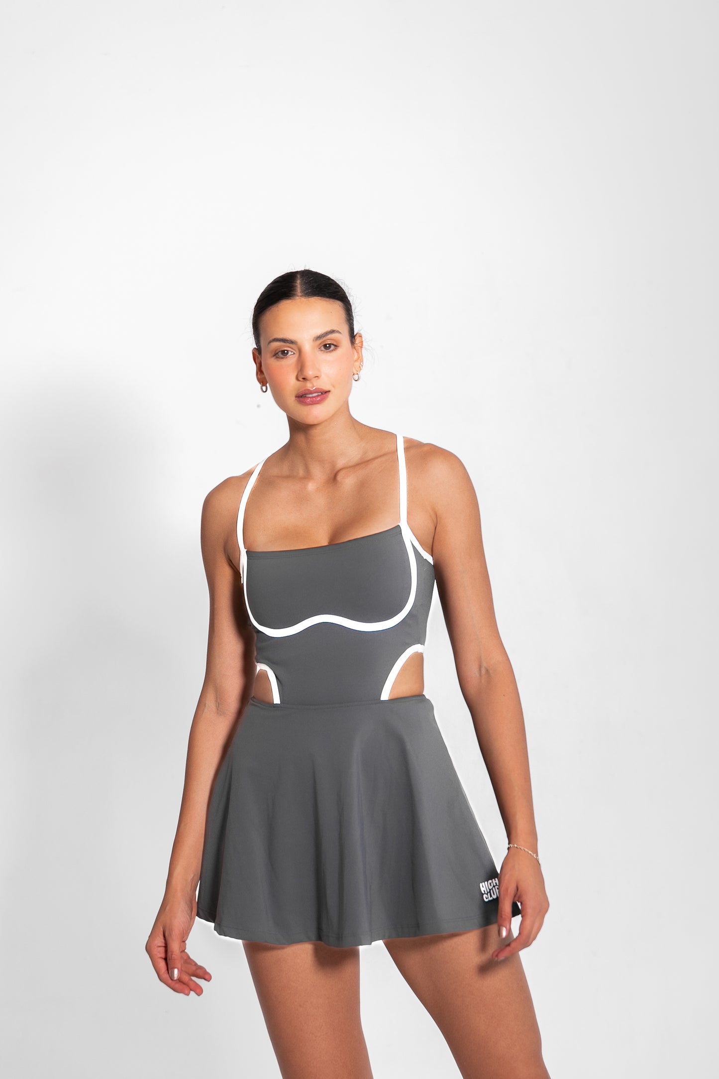 THE FLAWLESS TENNIS DRESS / GREY