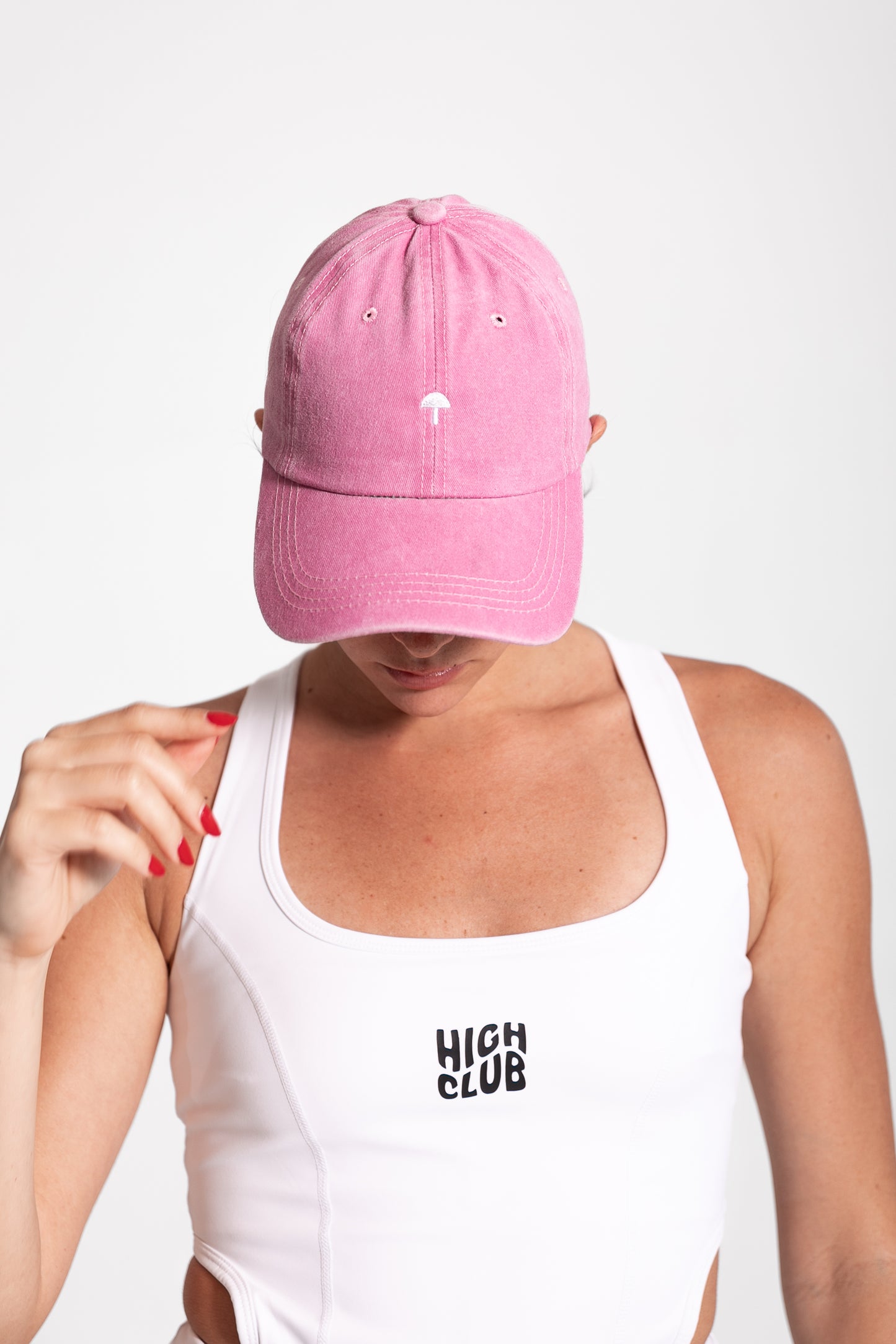 'TERE' BASEBALL CAP / PINK