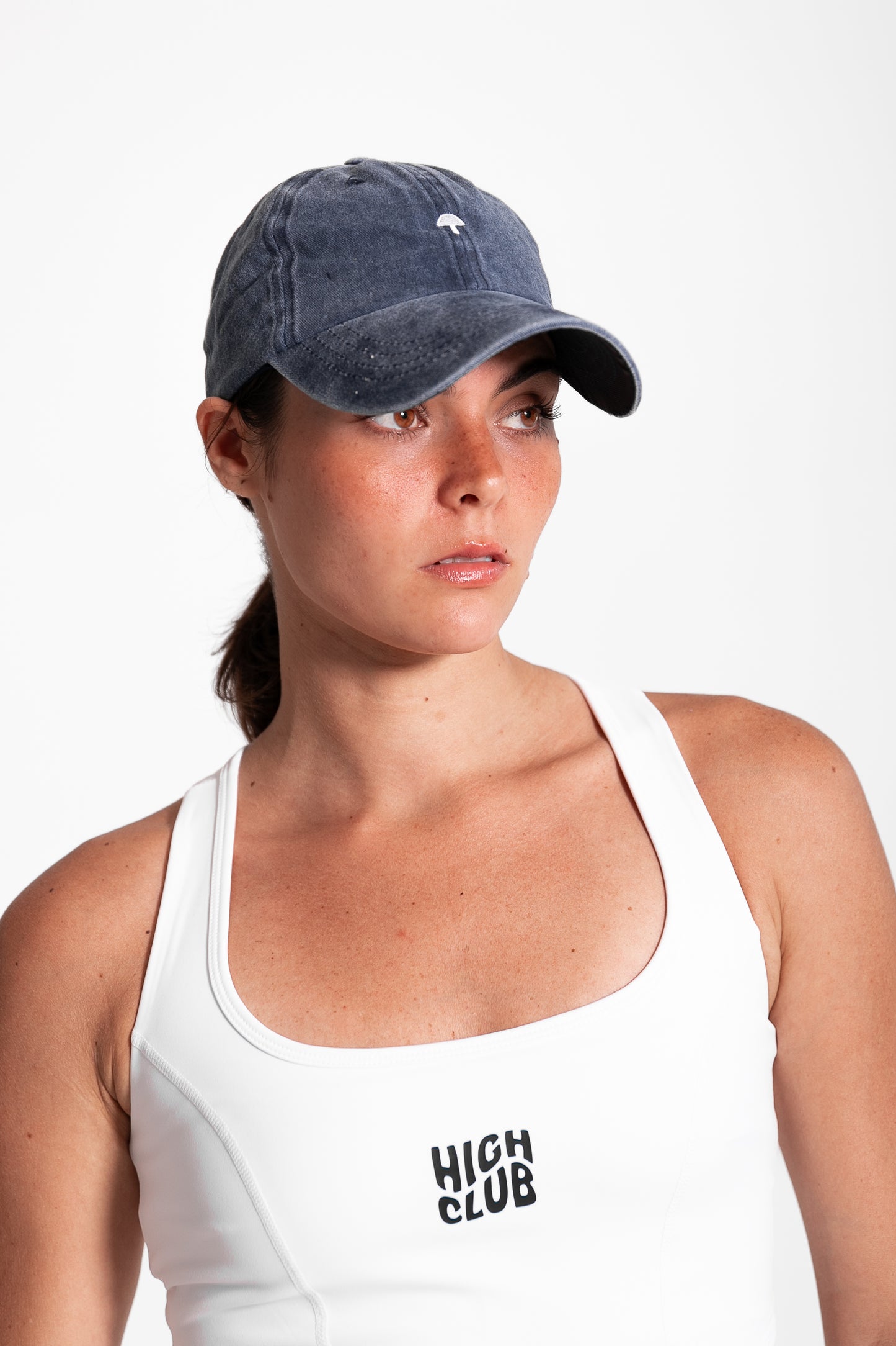 'TERE' BASEBALL CAP / NAVY BLUE