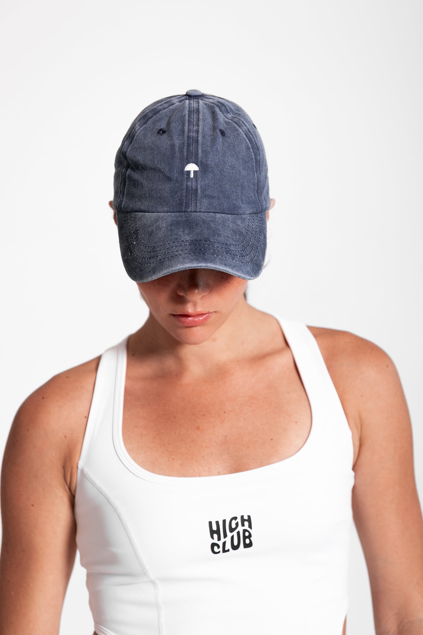 'TERE' BASEBALL CAP / NAVY BLUE