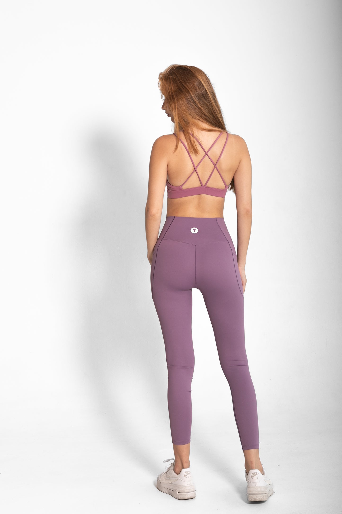 THE SCULPTING LEGGINGS / MAUVE