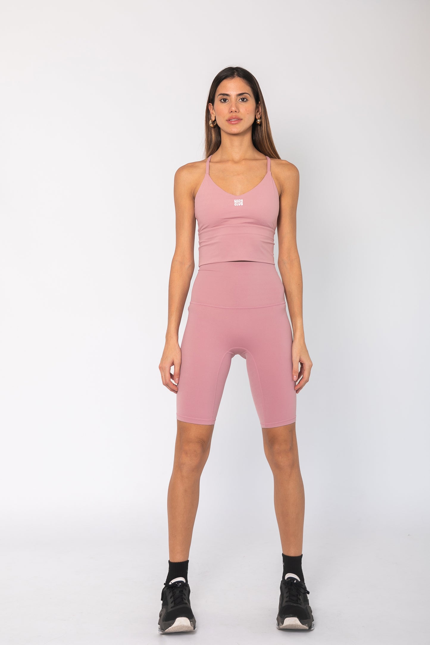 DRI-FIT LUXE BIKER / DUSTY PINK