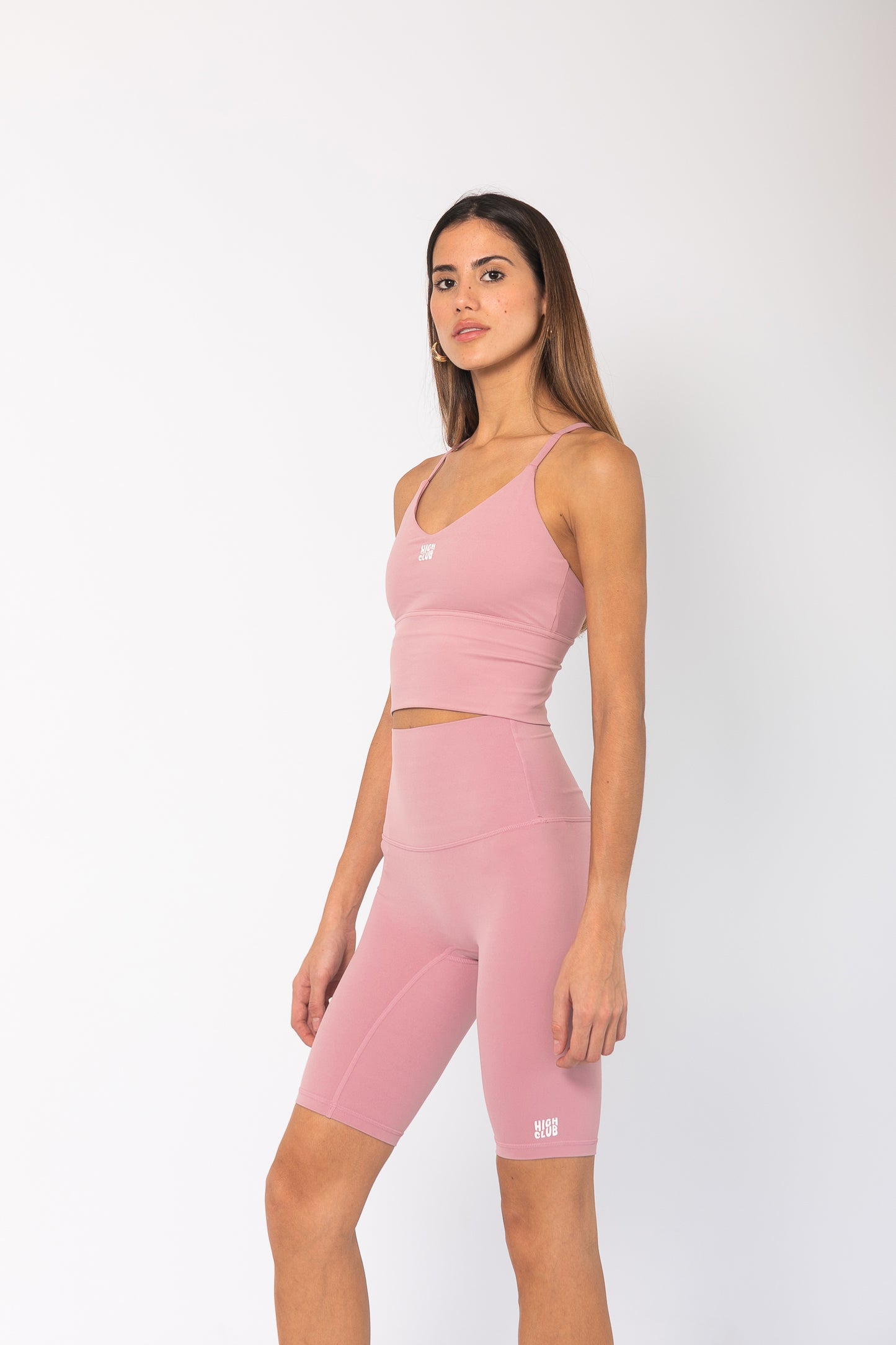 DRI-FIT LUXE BIKER / DUSTY PINK