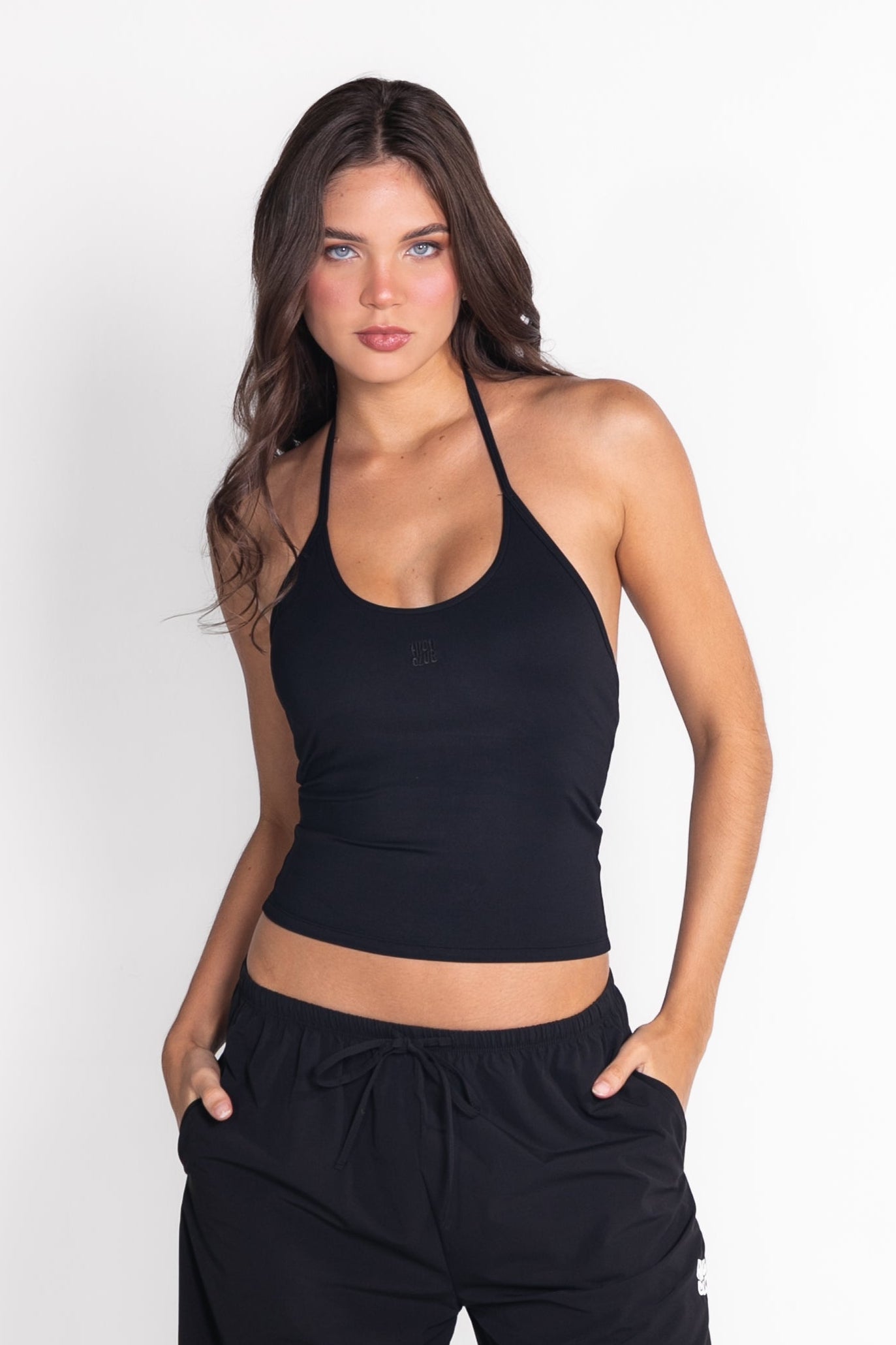 THE GIULIA TOP - BLACK