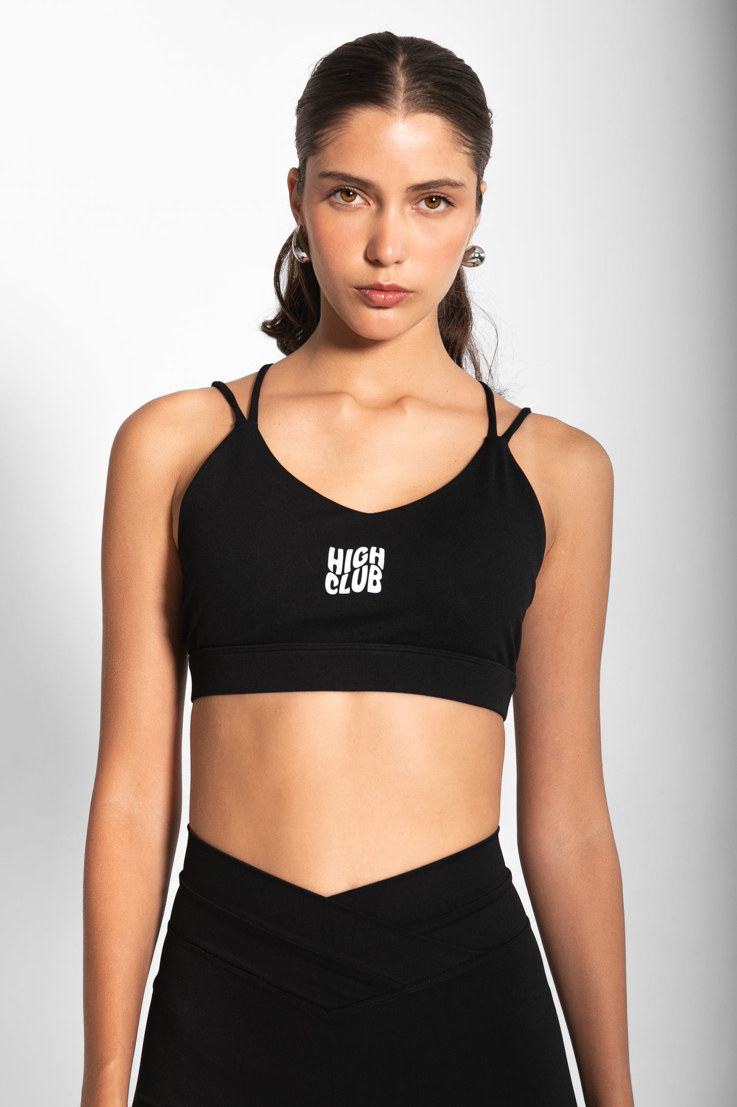 THE CLARA SPORTS BRA / BLACK