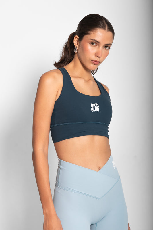 THE CARLA SPORTS BRA / DARK BLUE