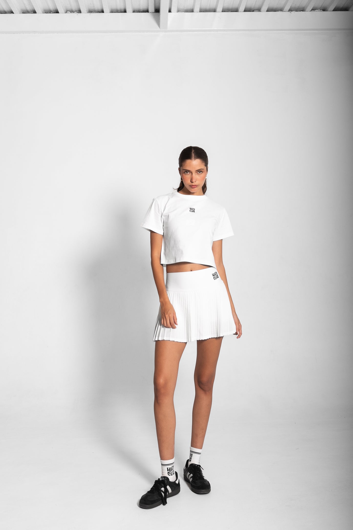 THE CHEERLEADER SKIRT / WHITE