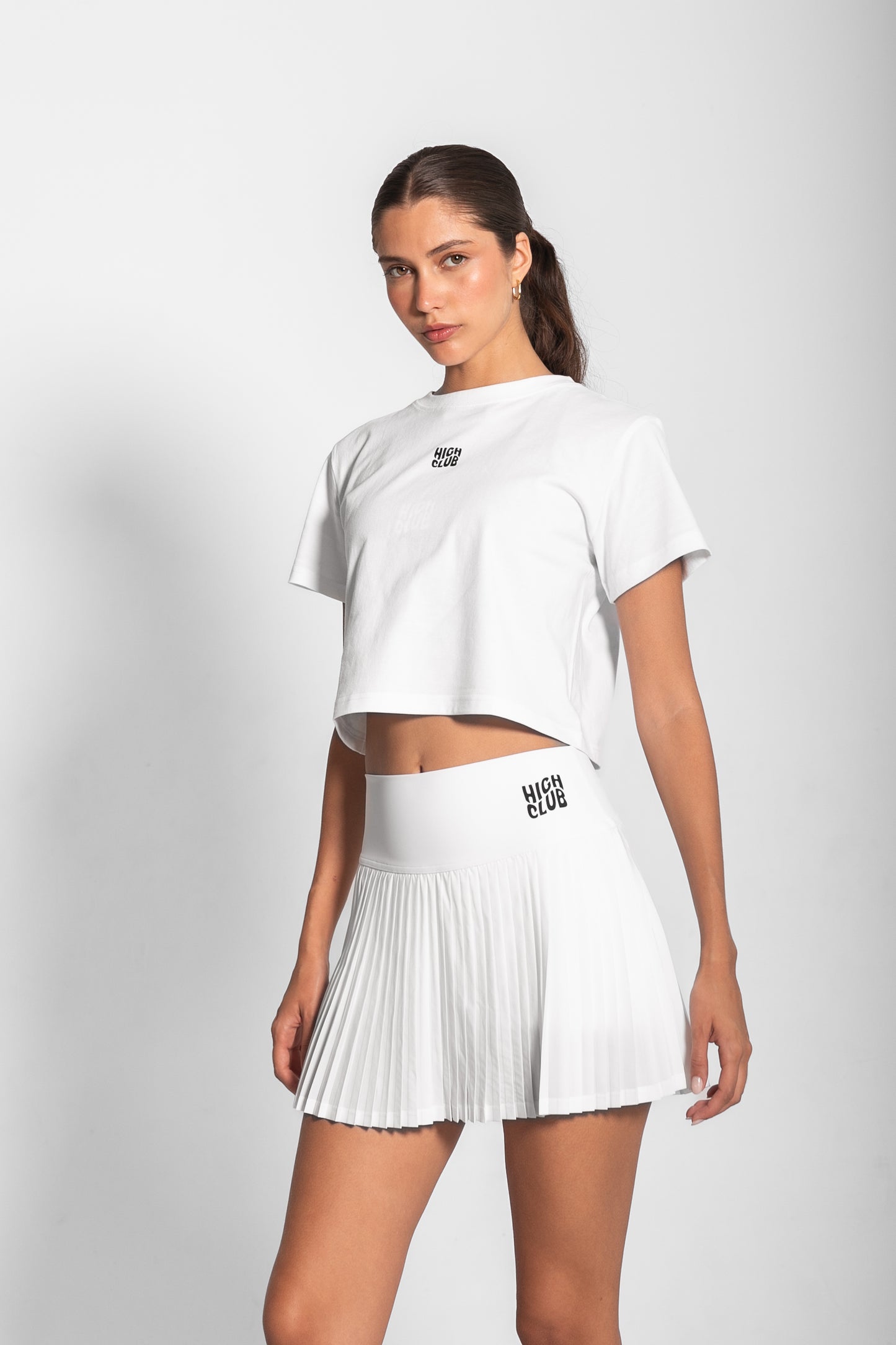 THE CHEERLEADER SKIRT / WHITE