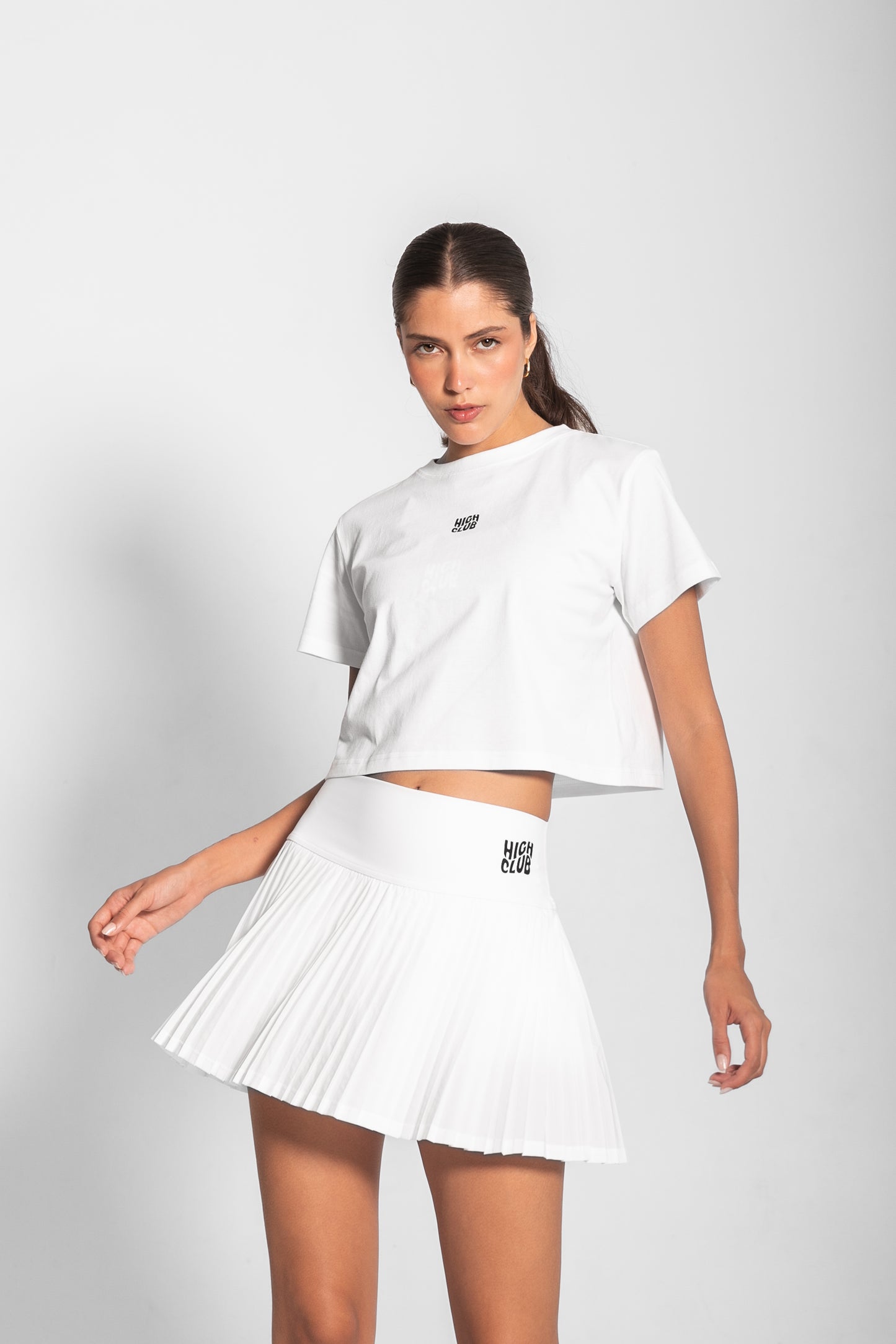 THE CHEERLEADER SKIRT / WHITE