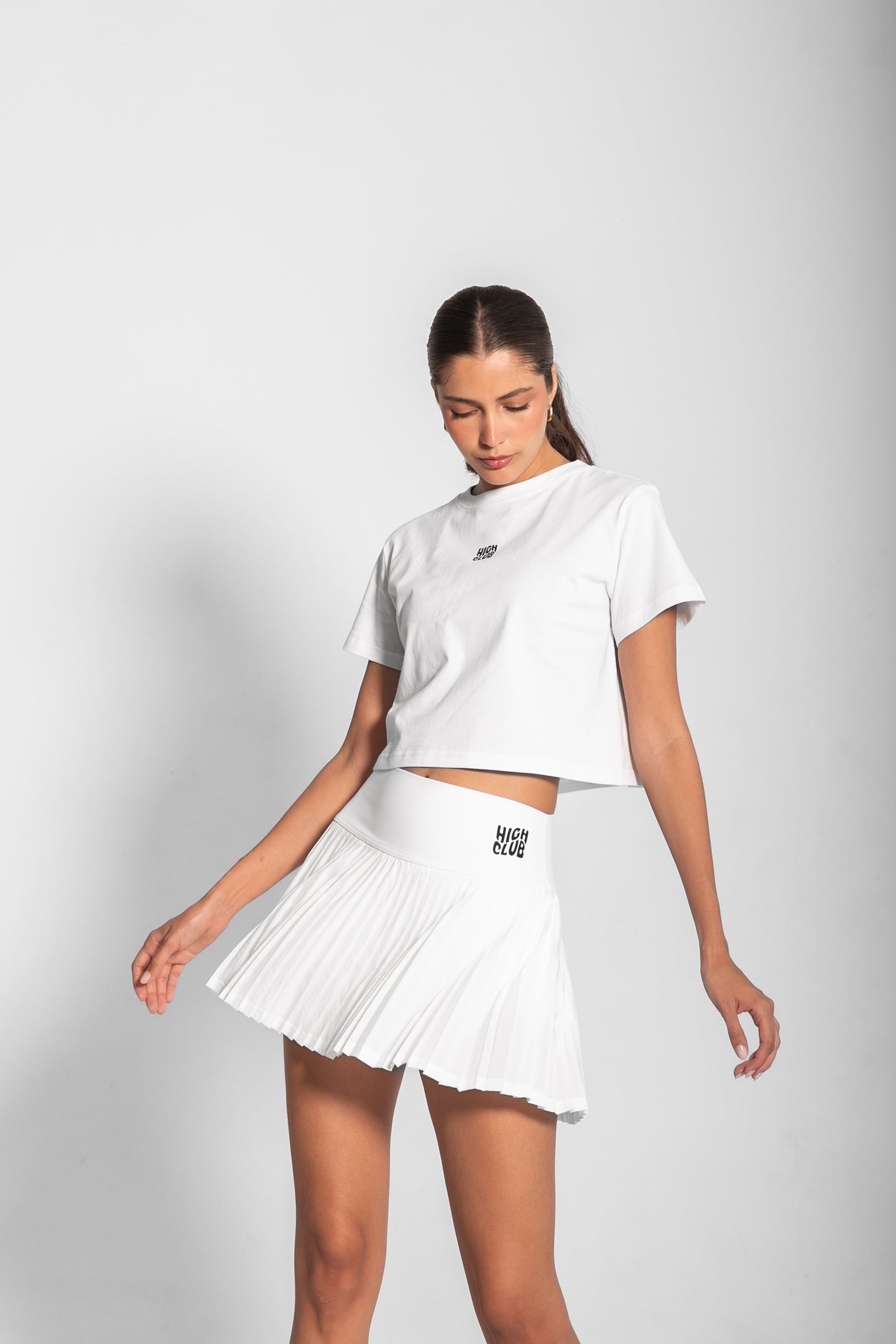 THE CHEERLEADER SKIRT / WHITE