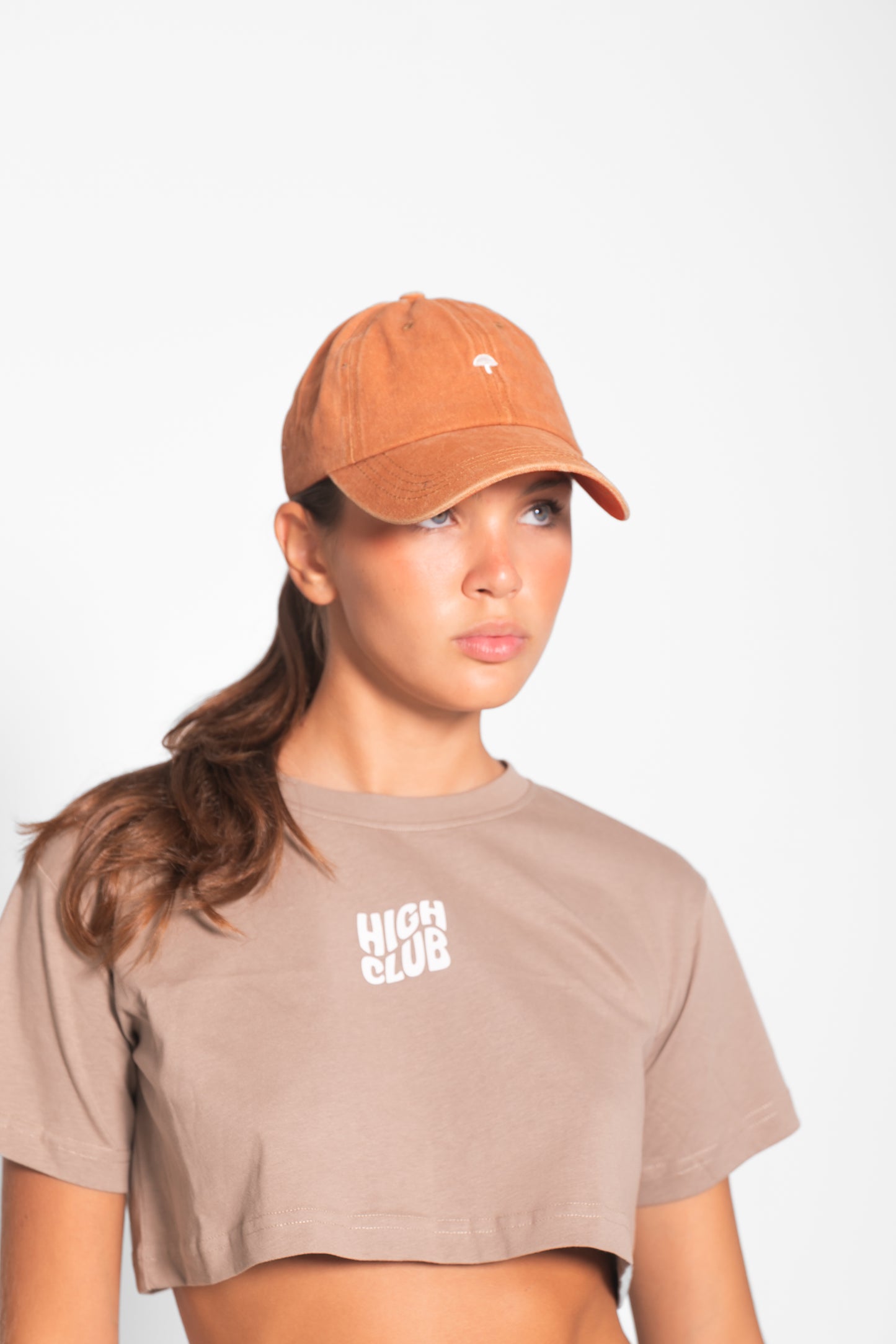 'TERE' BASEBALL CAP / BRICK