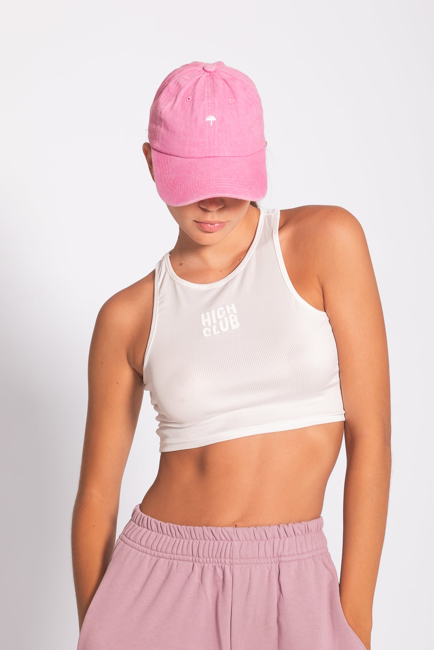 'TERE' BASEBALL CAP / PINK