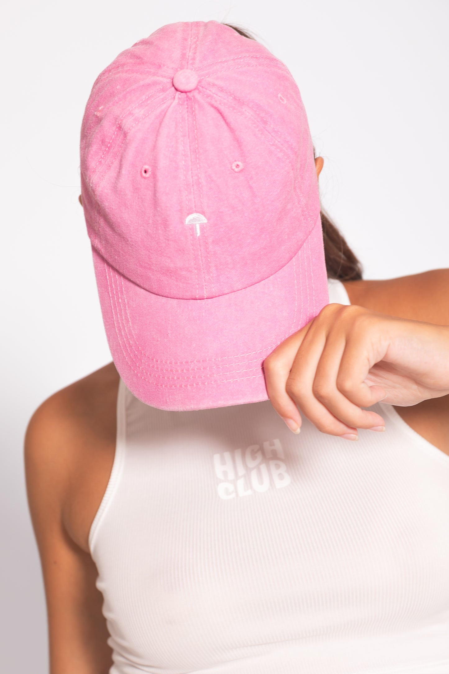 'TERE' BASEBALL CAP / PINK