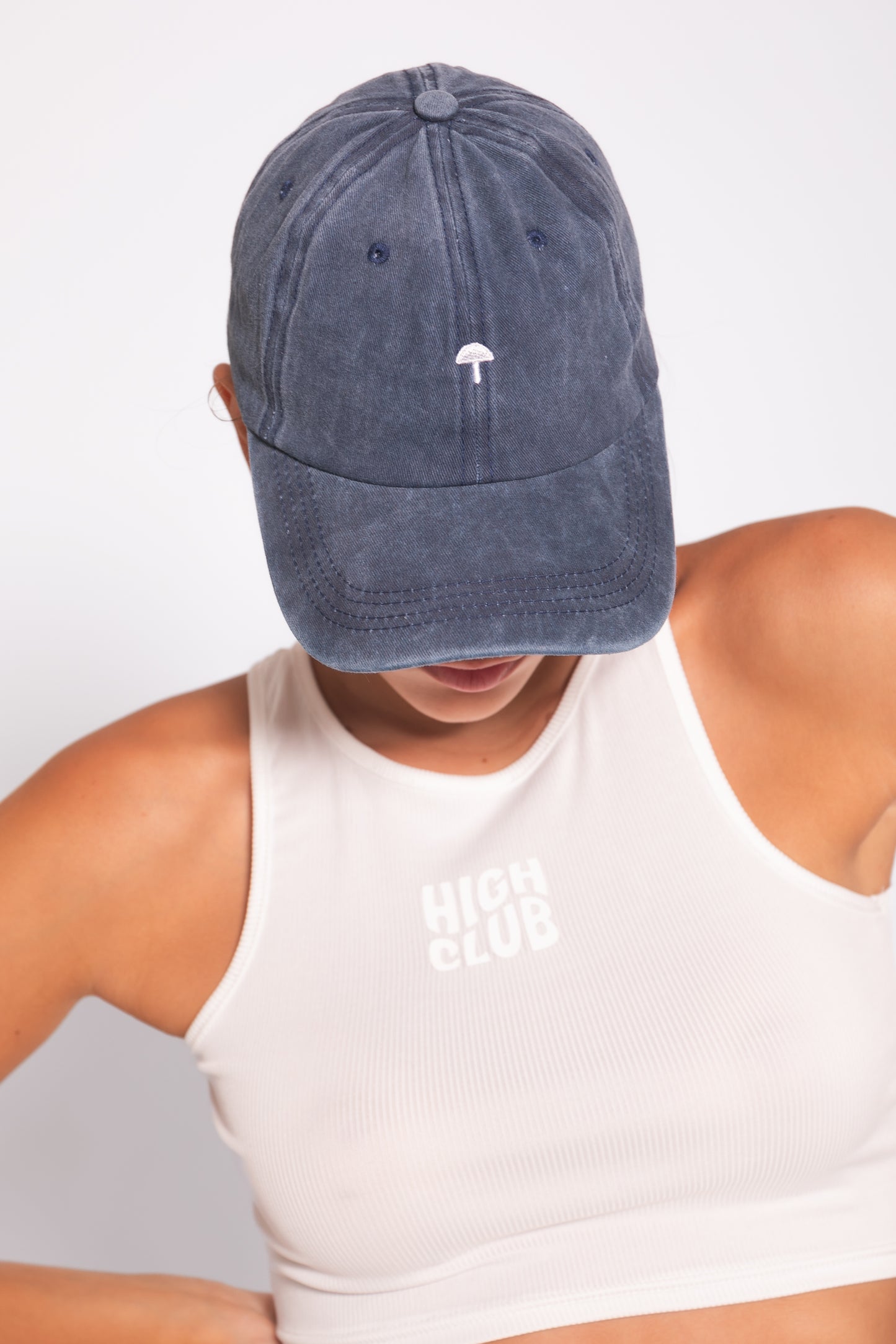 'TERE' BASEBALL CAP / NAVY BLUE