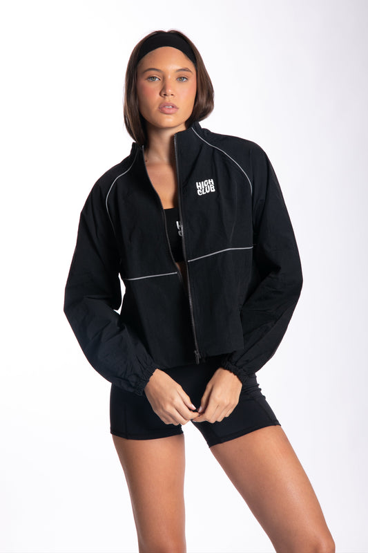LA CHAQUETA IMPERMEABLE / NEGRA