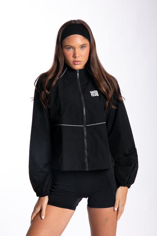 LA CHAQUETA IMPERMEABLE / NEGRA