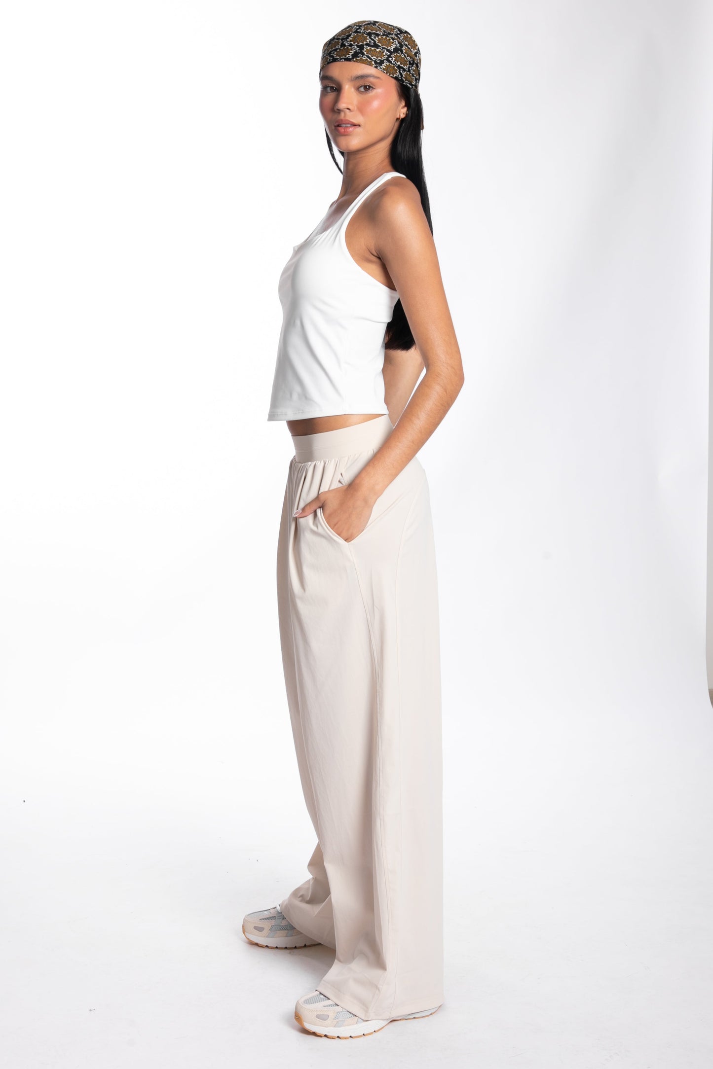 THE MARIANA PANTS - IVORY