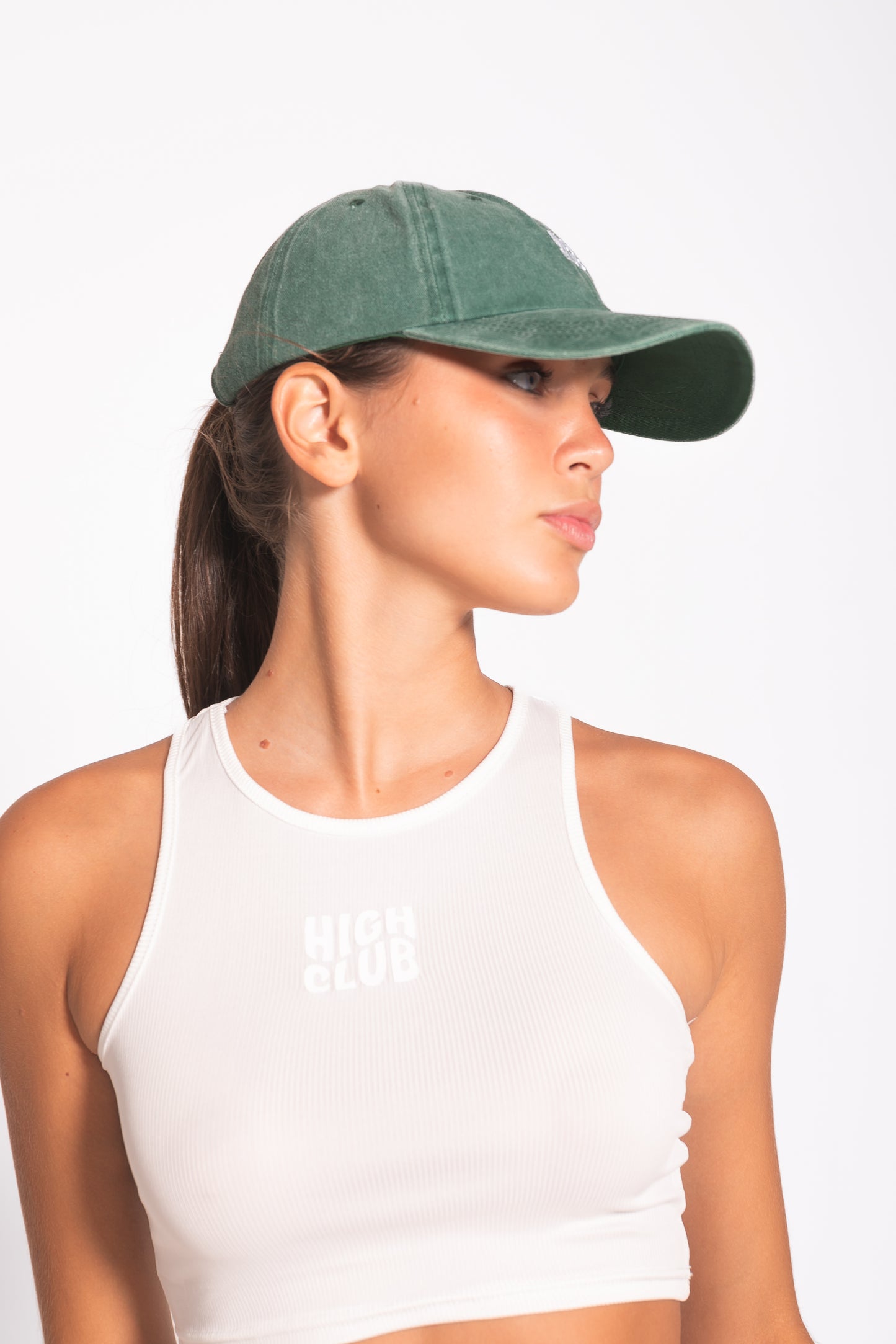 THE HIGH TERE' BASEBALL CAP / FOREST GREEN