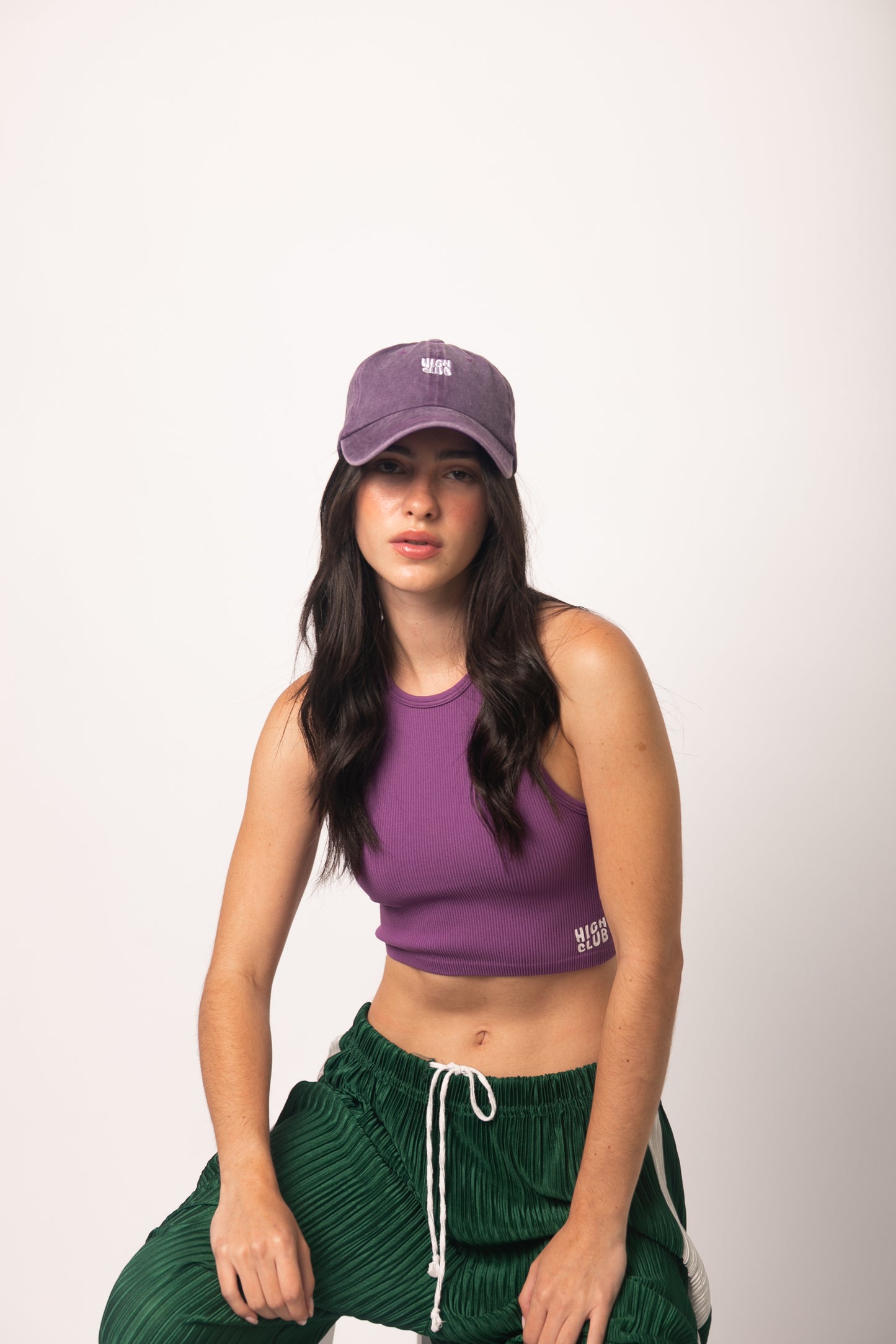 THE HIGH TERE' BASEBALL CAP / VIOLET