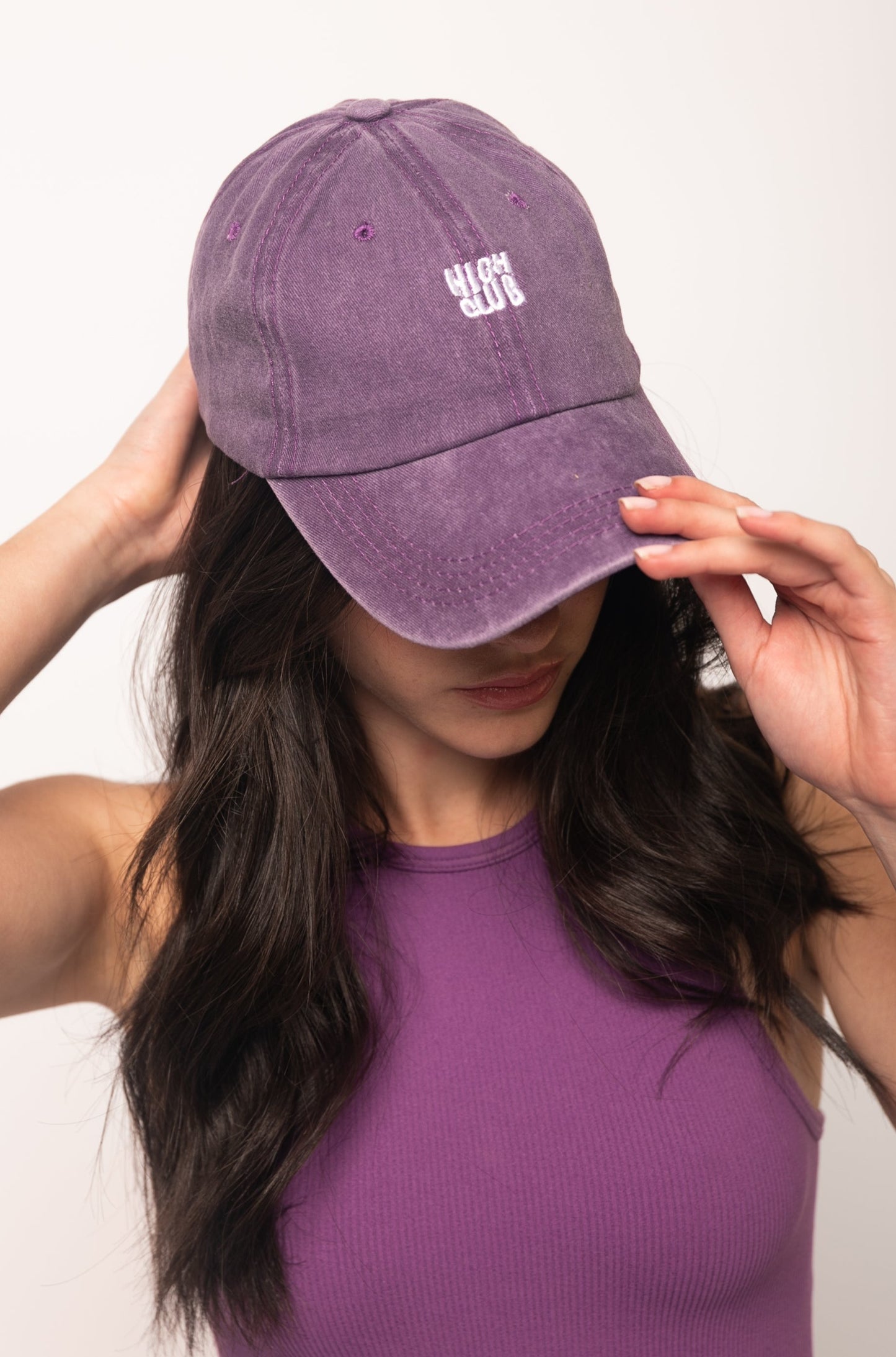THE HIGH TERE' BASEBALL CAP / VIOLET