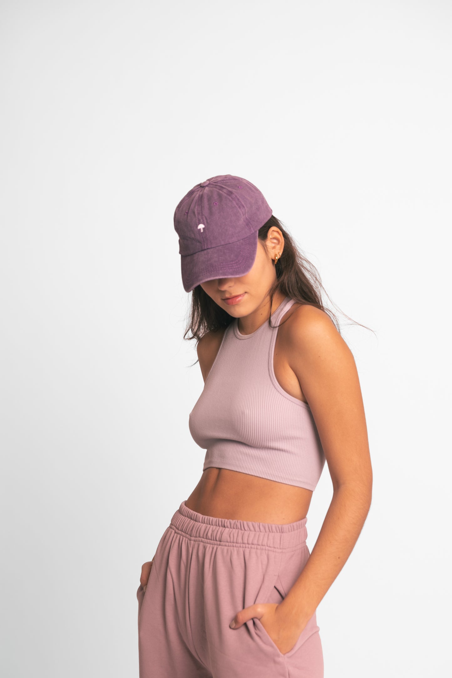 'TERE' BASEBALL CAP / VIOLET