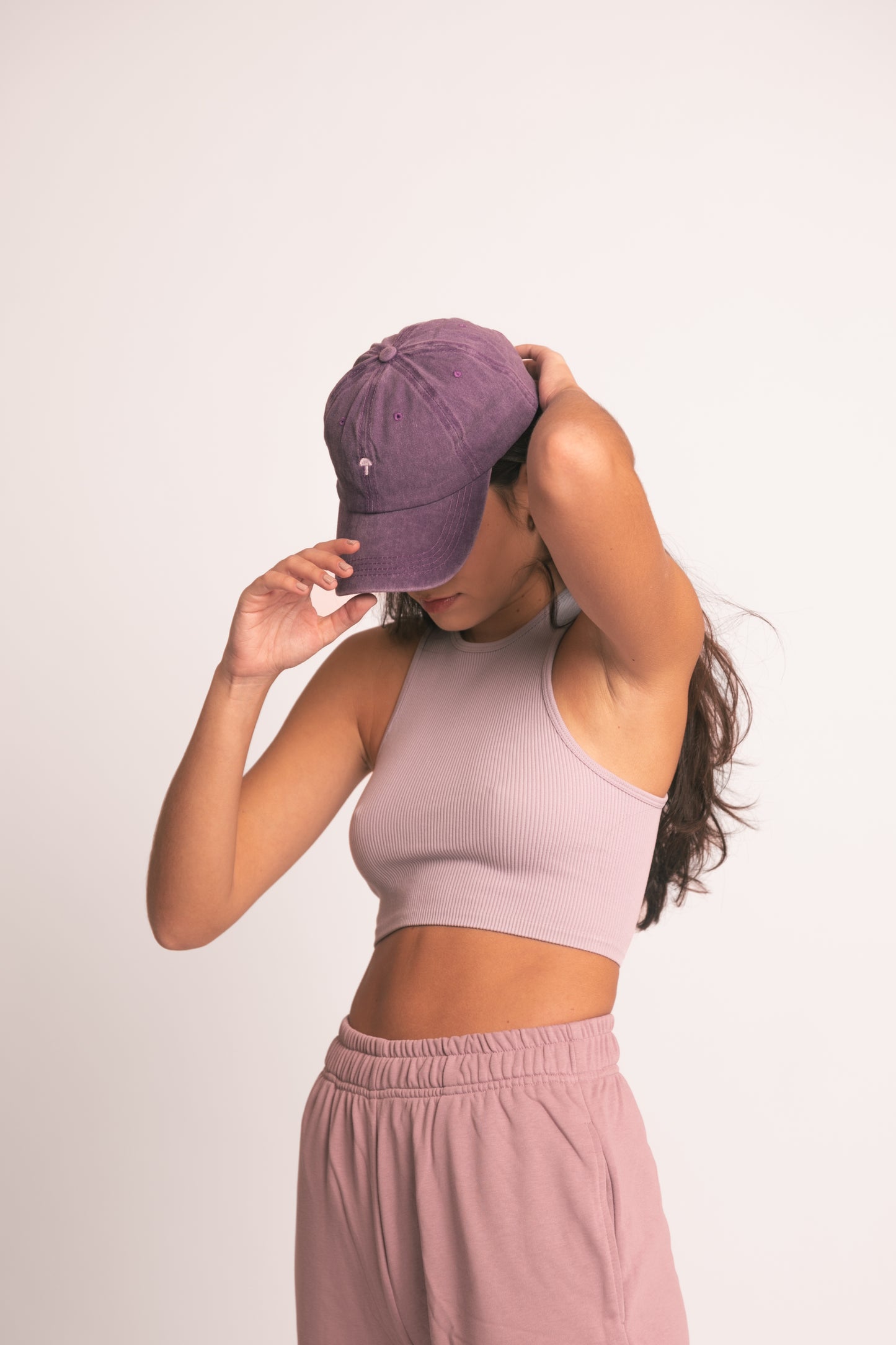 'TERE' BASEBALL CAP / VIOLET