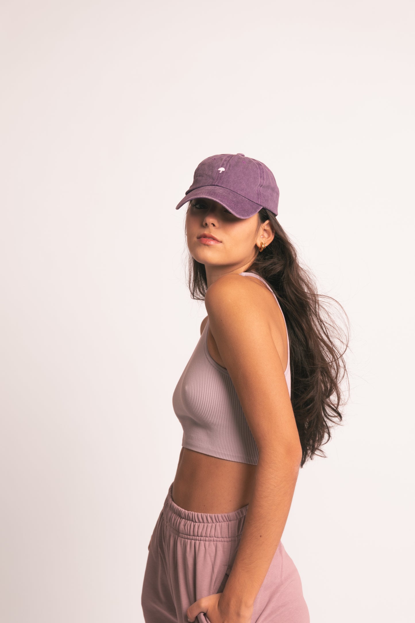 'TERE' BASEBALL CAP / VIOLET