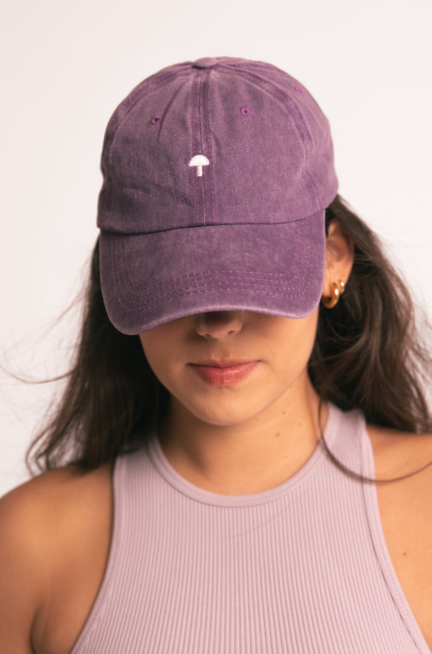 'TERE' BASEBALL CAP / VIOLET